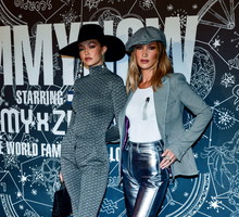 Gigi Hadid i Bella Hadid na pokazie Tommy Hilfiger