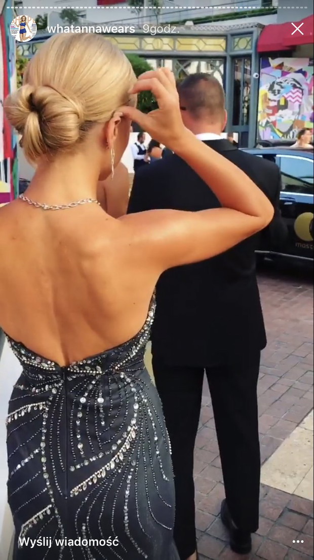 Anna Skura (What Anna Wears) w Cannes - fryzura