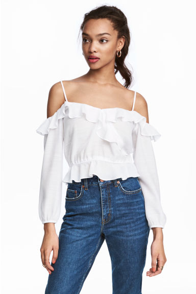 Biała bluzka H&M