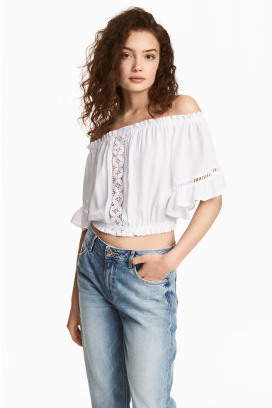 Biała bluzka H&M