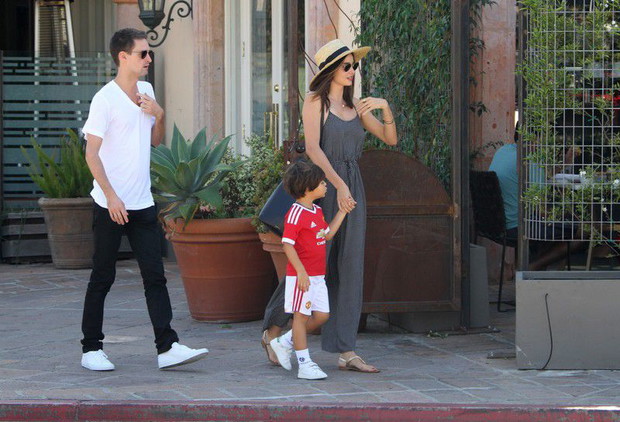 Miranda Kerr i Evan Spiegel w Malibu, 2015 rok