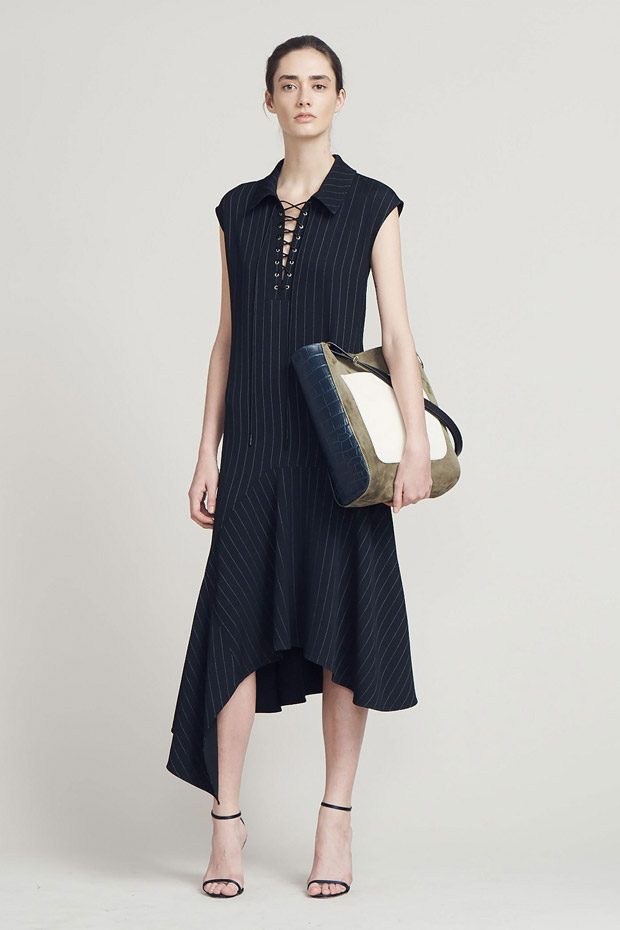 Sukienka z wiązaniem Jason Wu Pre-Fall 2017