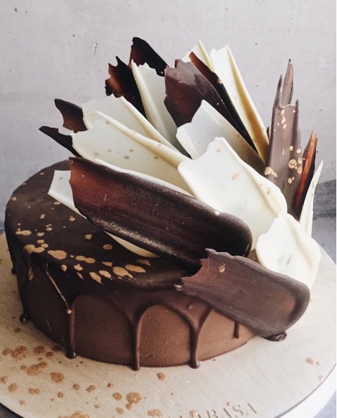 Brushstroke Cakes - najmodniejsze torty z rosyjskiej cukierni
