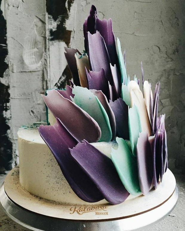 Brushstroke Cakes - najmodniejsze torty z rosyjskiej cukierni