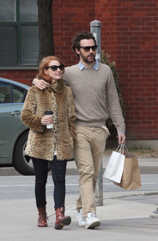 Jessica Chastain i Gian Luca Passi de Preposulo w Toronto, 26