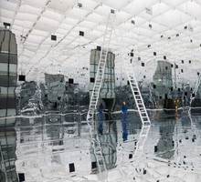 Instalacja Reflection / Odbicie / אָפּשפּיגלונג, Daniel Karavan, Muzeum Śląskie, fot. Sonia Szeląg