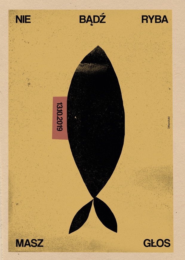 Plakat: Jakub Kamiński / 2019
