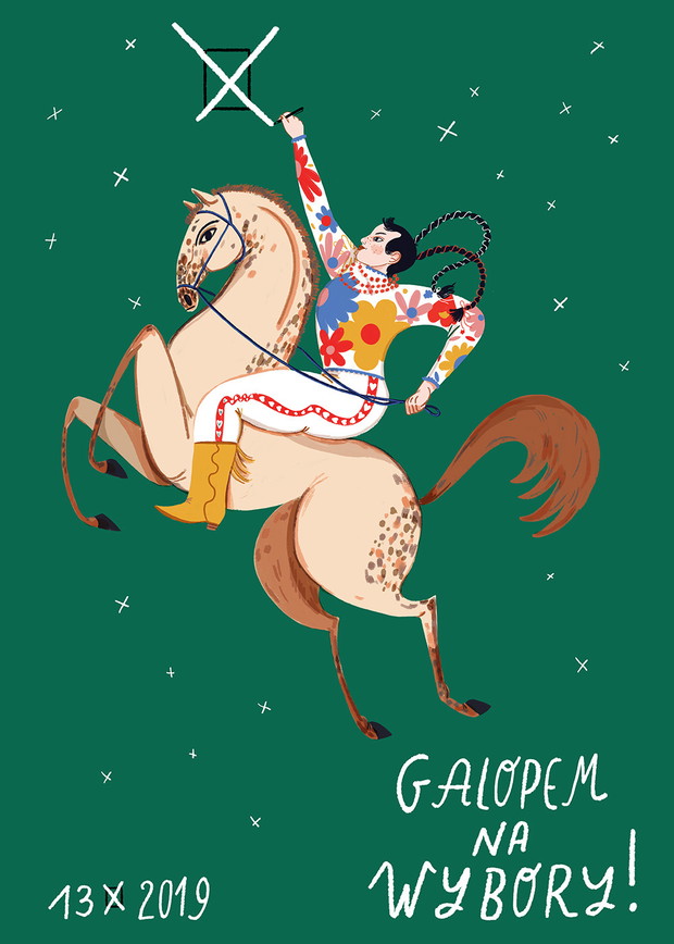 Plakat: Ola Szmida / 2019