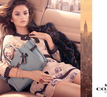 Selena Gomez w kampanii Coach jesień-zima 2017/2018