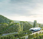 Liuzhou Forest City - leśne miasto, projekt: Stefano Boeri Architetti