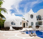 Dom w kształcie muszli, Isla Mujeres, fot. Airbnb
