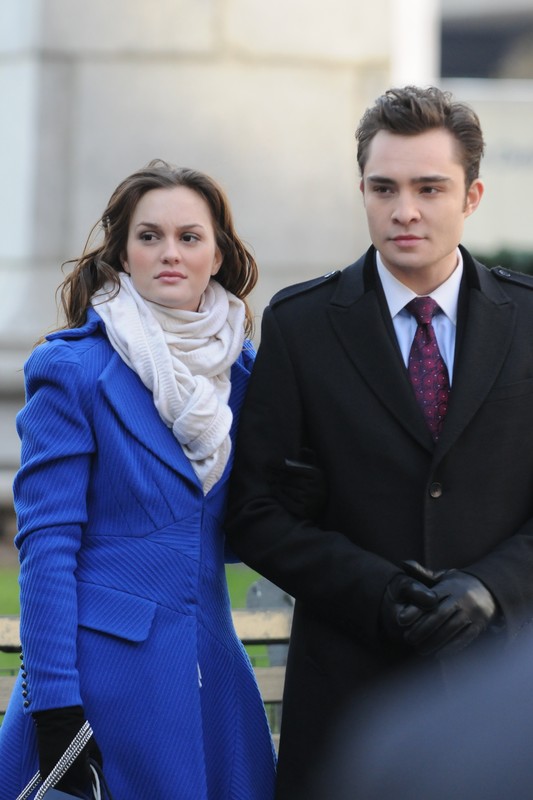Blair Waldorf i Chuck Bass z serialu Plotkara
