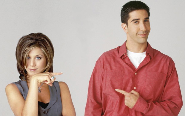 Rachel Green i Ross Geller z Przyjaciół
