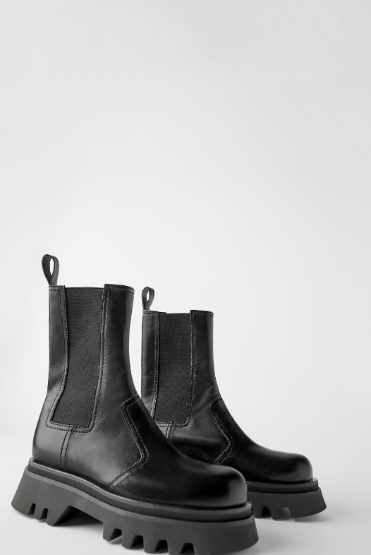 Buty w stylu Bottega Veneta