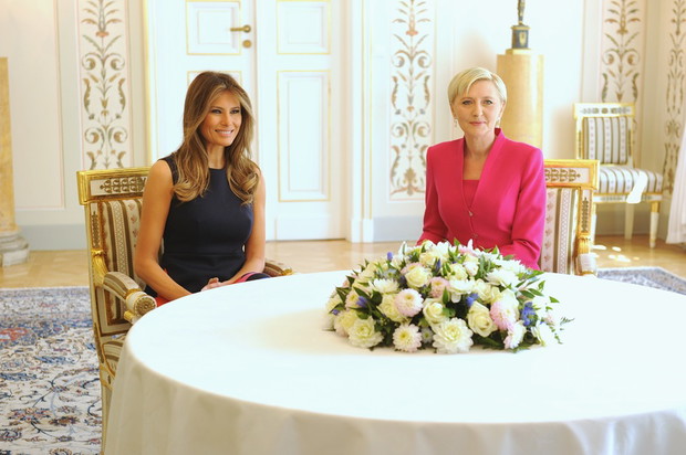 Melania Trump i Agata Kornhauser-Duda, 6.07