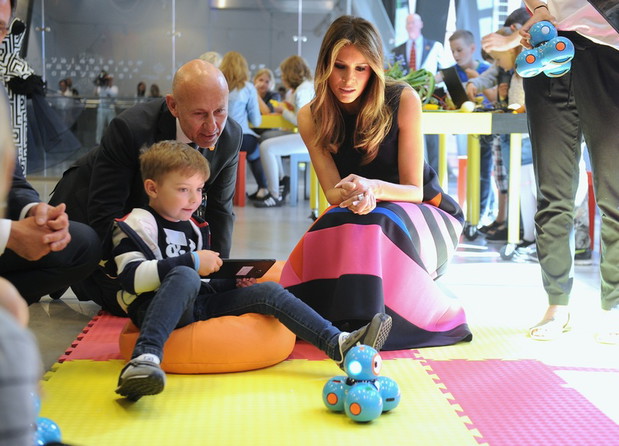 Melania Trump w Centrum Nauki Kopernik, 6