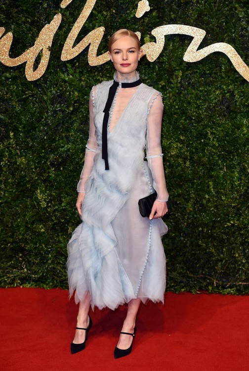Kate Bosworth w sukni Erdem na gali British Fashion Awards 2015