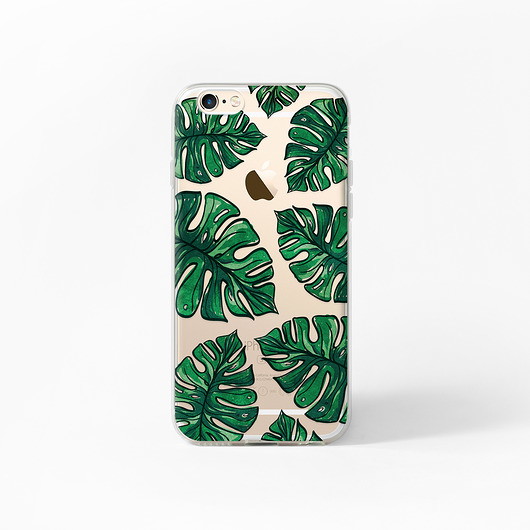 IPHONE CASE 5S 6 6S 7 PLUS ETUI OBUDOWA MONSTERA, MargaritaCases, 59 zł