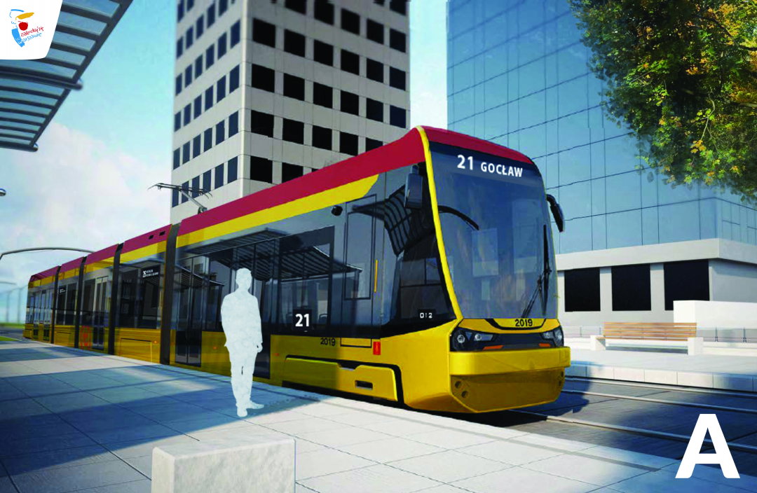 Tramwaje Warszawskie, projekt wagonu, wersja A