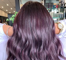 Modne fryzury 2019: Chocolate Lilac