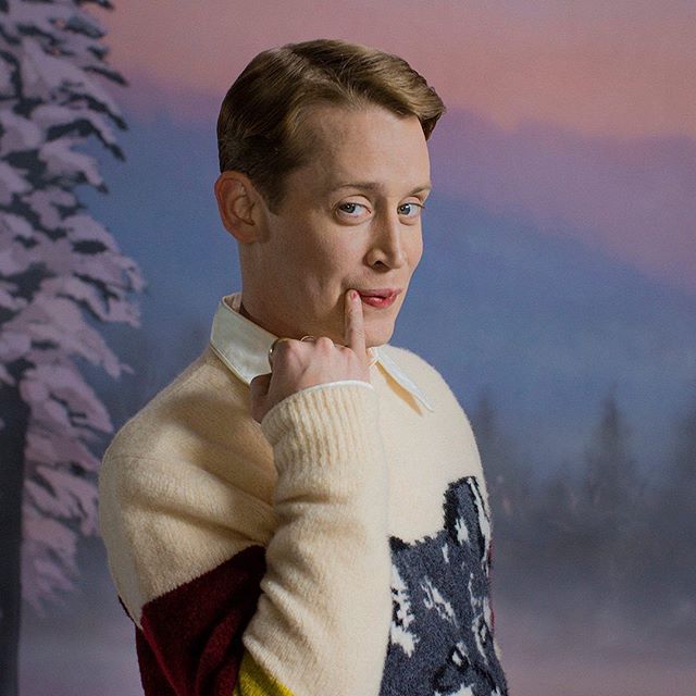 Macaulay Culkin w kampanii Happy Socks