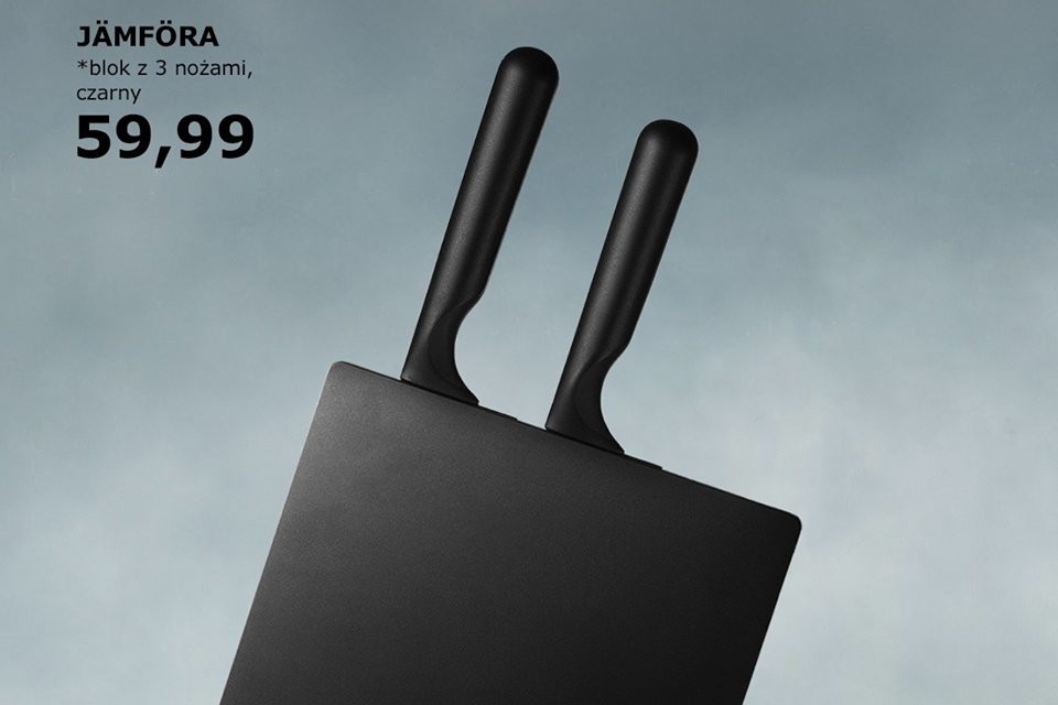 Grafika od IKEA nawiązująca do premiery Wiedźmina