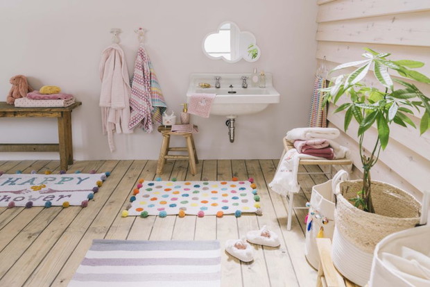 ZARA HOME kids, kampania jesień zima 2017, akcesoria łazienkowe fot. mat. prasowe