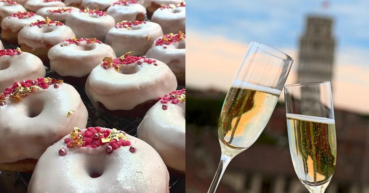 Prosecco donuts
