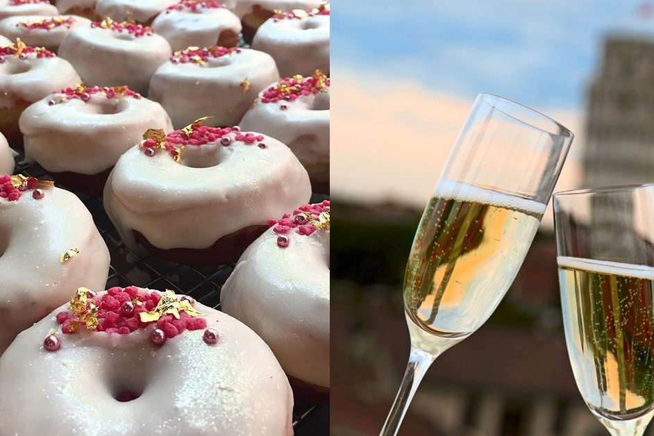Prosecco donuts