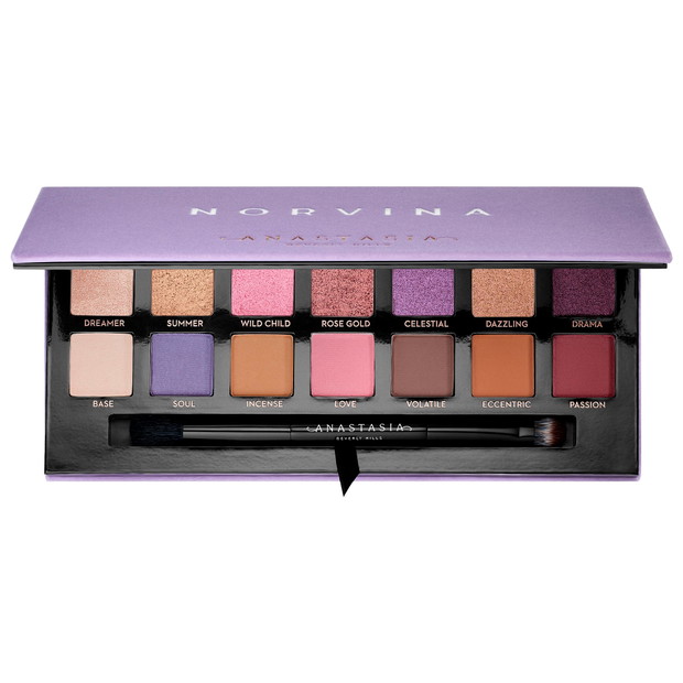 Anastasia Beverly Hills, Norvina Eye Shadow Palette, 249 zł
