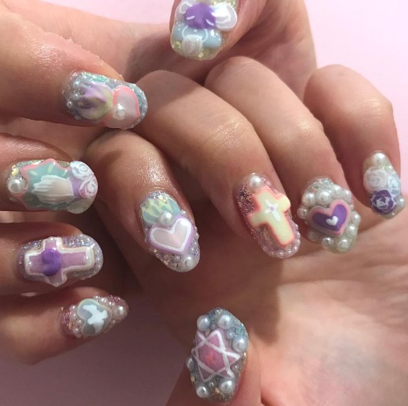 Bubble mani
