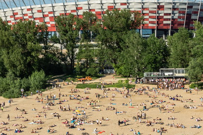 Plaża Poniatówka w Warszawie, fot. Shutterstock