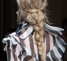 Luźny boho warkocz