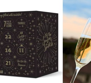 Kalendarz adwentowy z prosecco