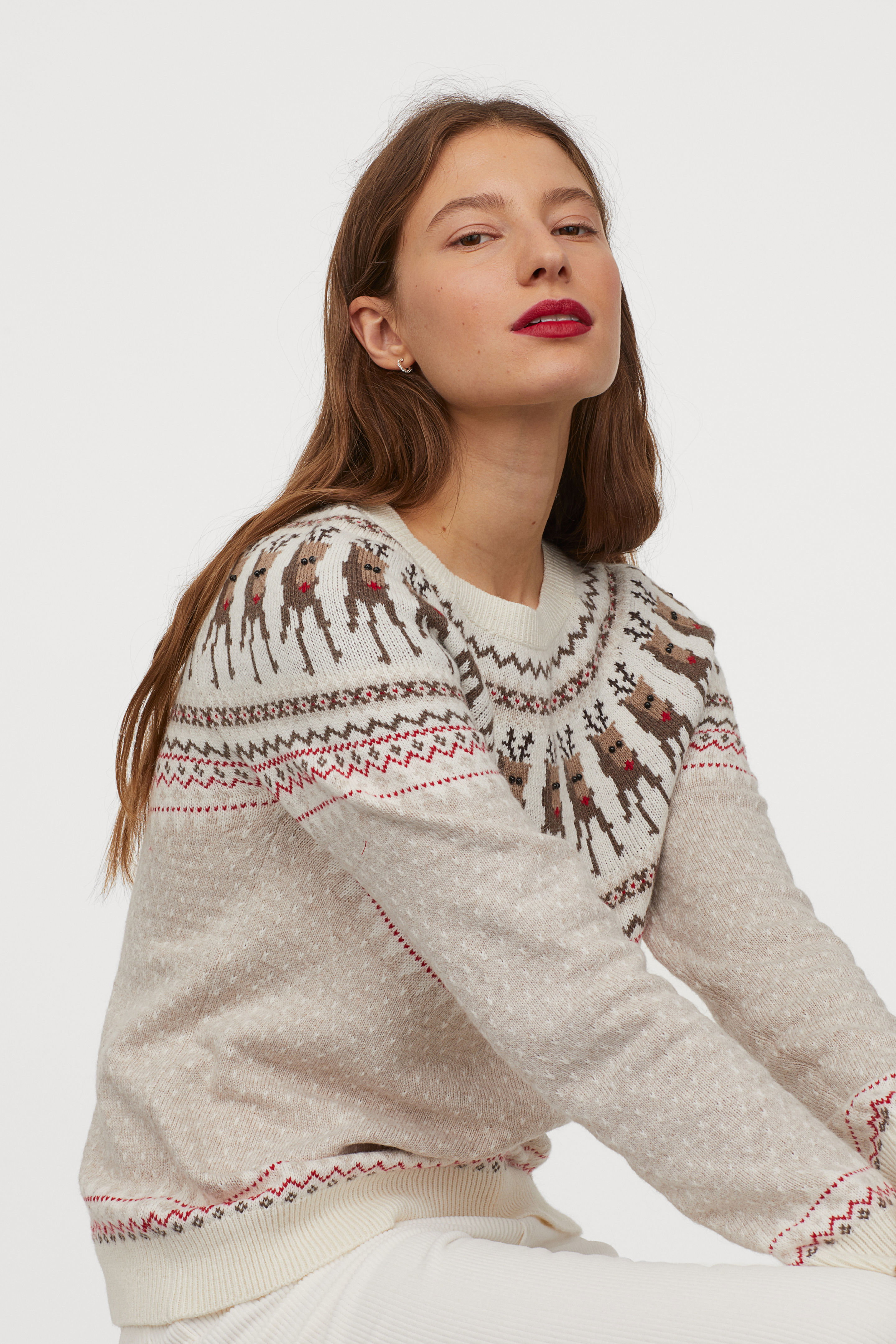 sweter świąteczny H&M
