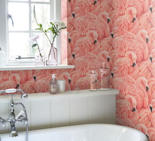 Tapeta Flamingos, Albany Maison Wallpaper Collection