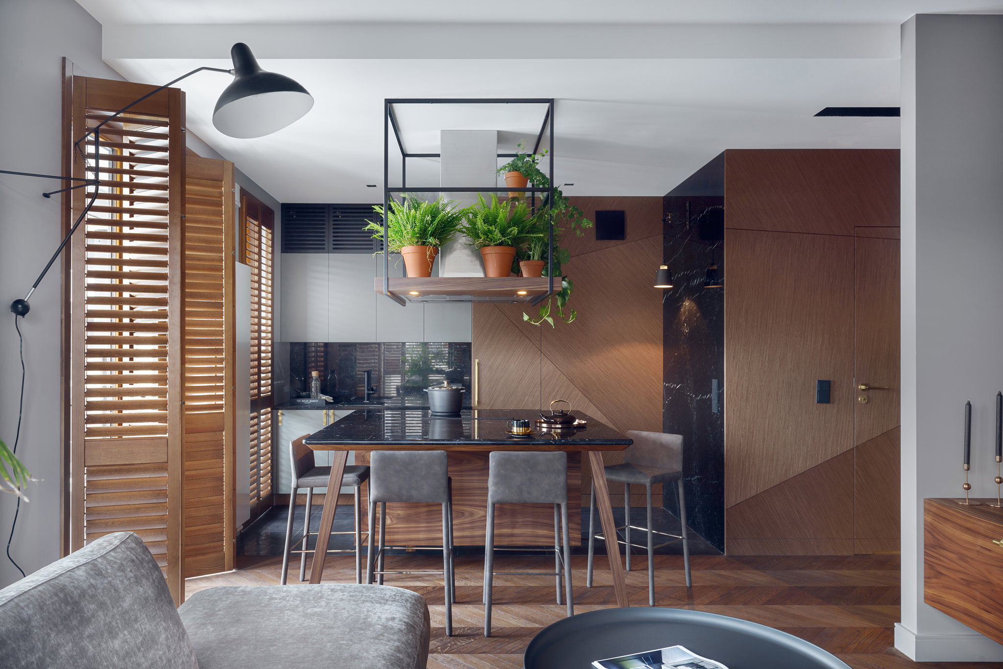 Wnętrze tygodnia: eleganckie 60 m2 na Powiślu