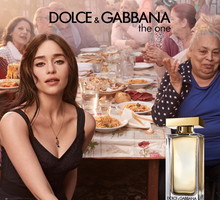 Emilia Clarke w kampanii perfum Dolce & Gabbana "The One"