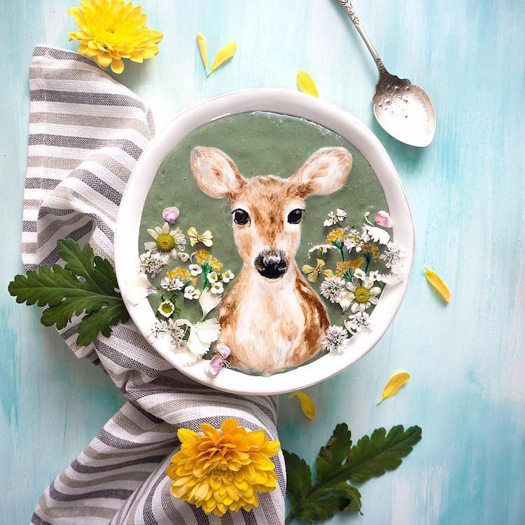 Artystyczne dania - smoothie bowls