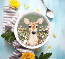 Artystyczne dania - smoothie bowls