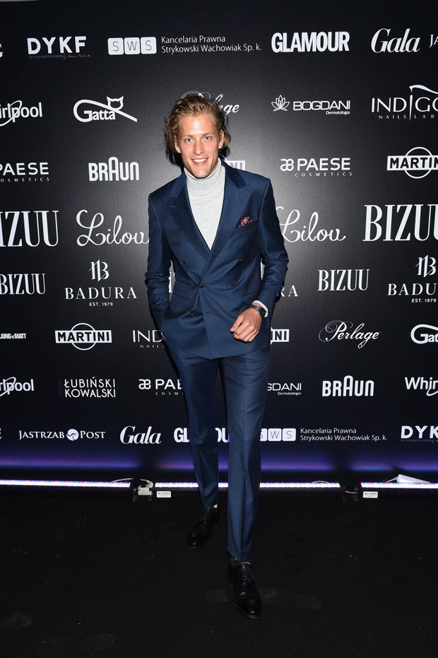 Gwiazdy na pokazie Bizuu jesień-zima 2017/2018: Jakob Kosel