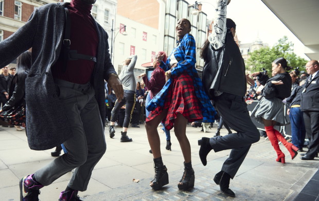 Grupa tancerzy vogueing przyleciała na zaproszenie Reserved z Nowego Jorku