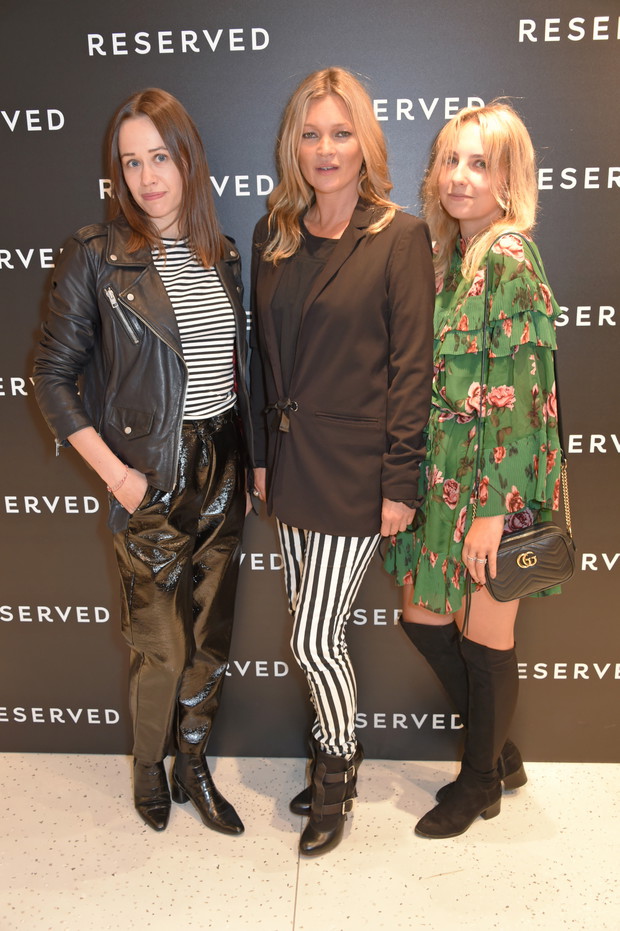 Redaktorki ELLE.pl z Kate Moss