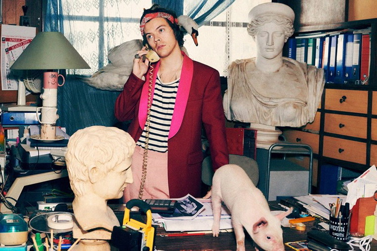 Harry Styles w kampanii Gucci
