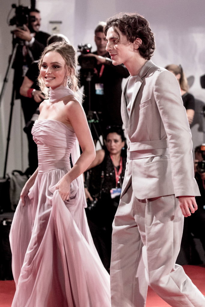 Lily-Rose Depp i Timothée Chalamet