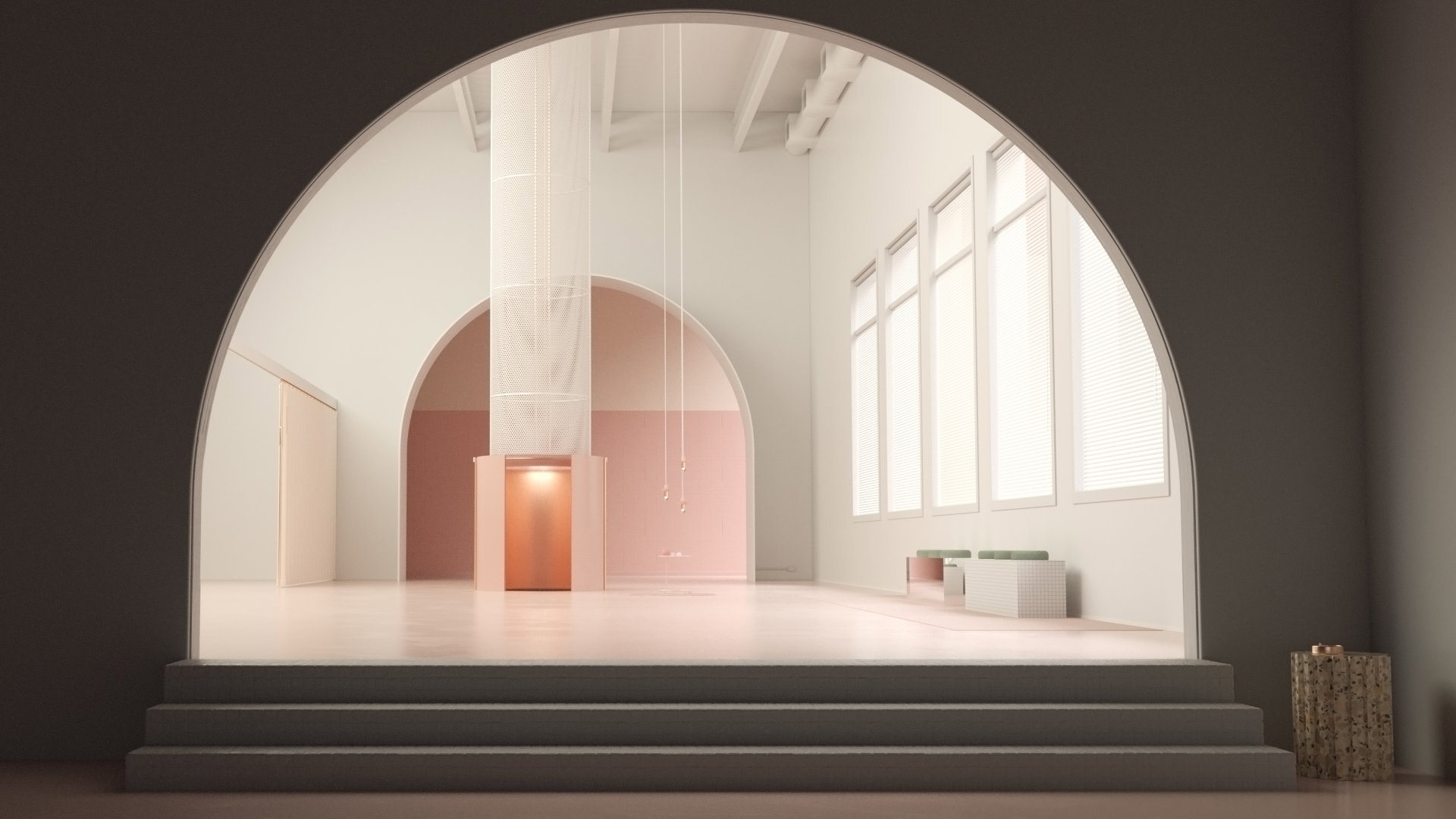 The Gift Hotel, kampania Massimo Dutti, fot. sixnfive