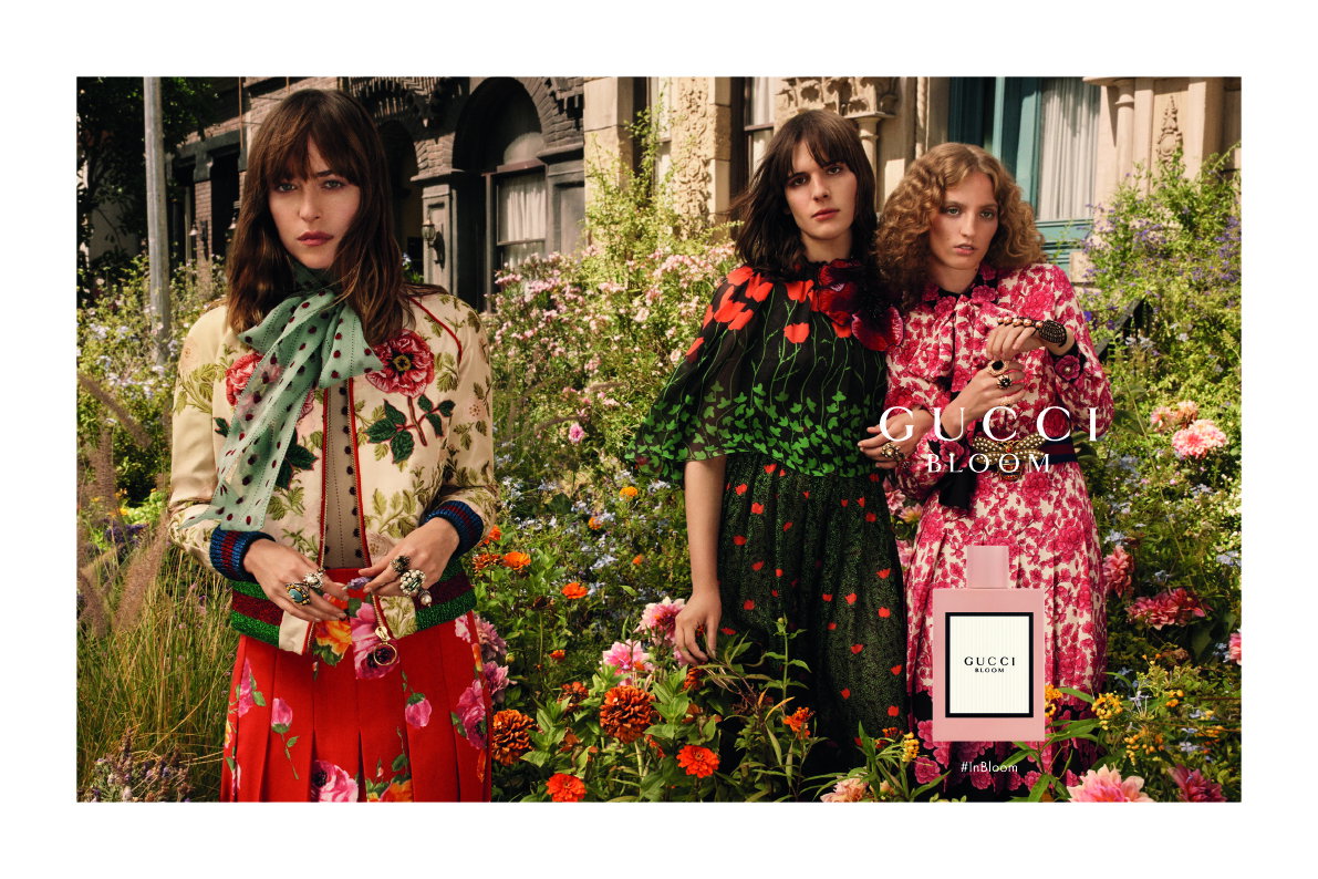 Dakota Johnson twarzą kampanii Gucci Bloom