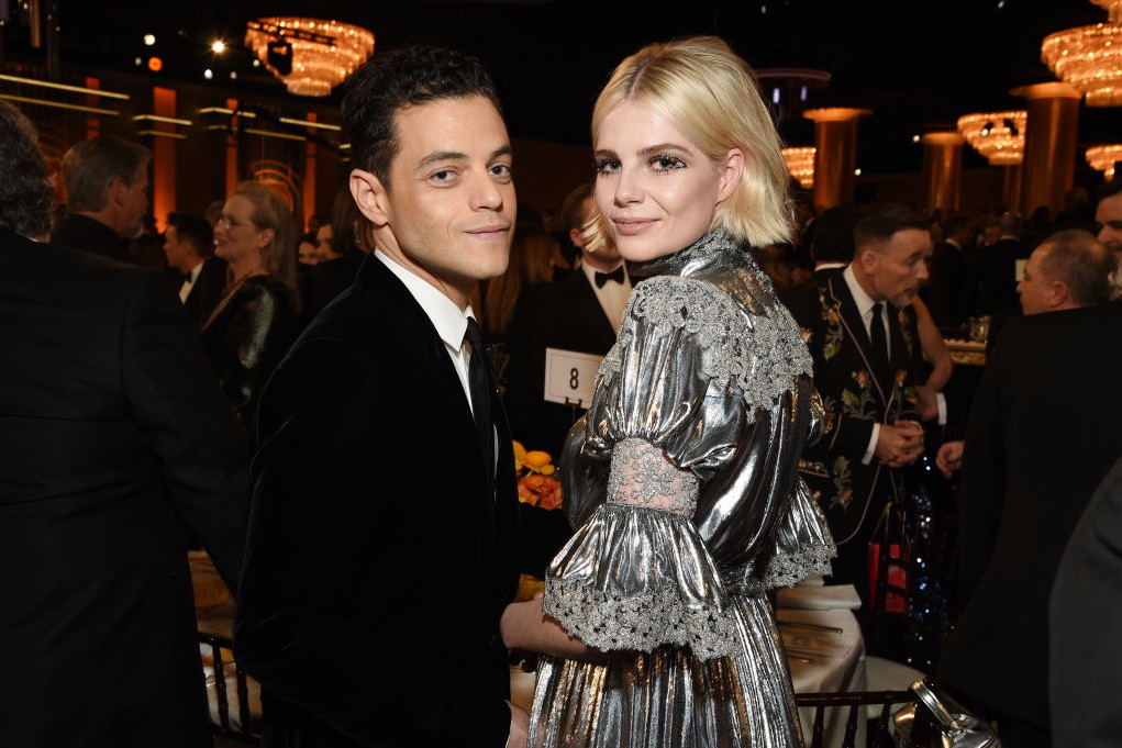 Złote Globy 2020: Rami Malek i Lucy Boynton