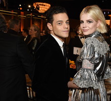 Złote Globy 2020: Rami Malek i Lucy Boynton