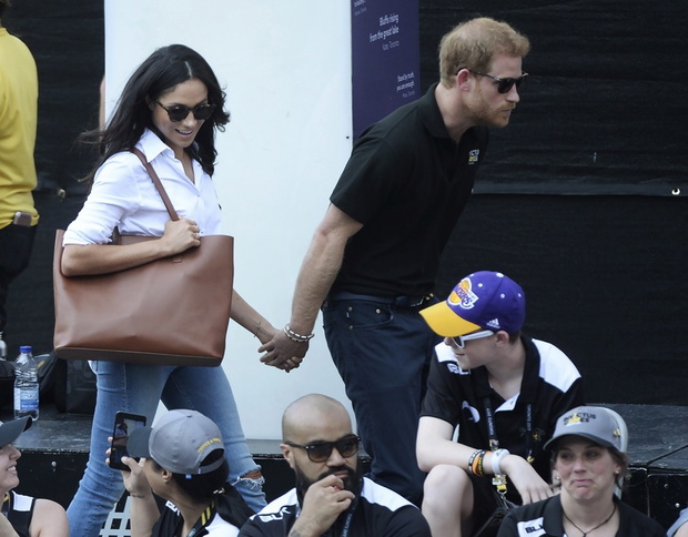 Ksi??? Harry i Meghan Markle na zawodach Invictus